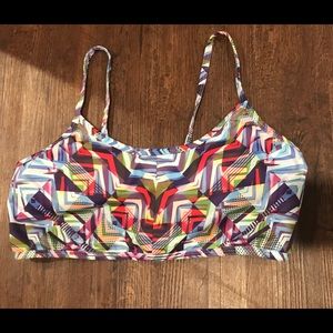 EARTHBOUND strappy back workout top (bra)